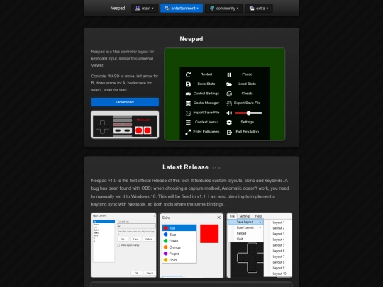 nespad screenshot
