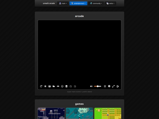 test/arcade screenshot
