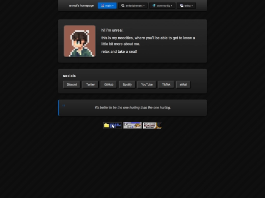 test screenshot