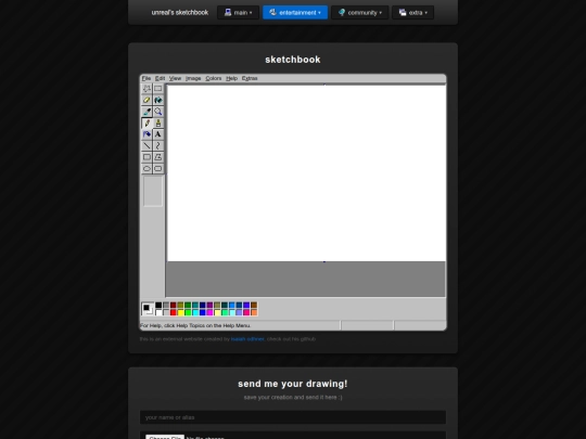 test/paint screenshot