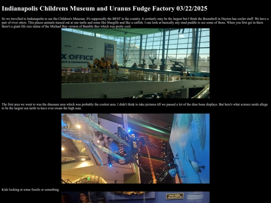 Adventures/IndianapolisChildrensMuseumUranusFudgeFactory03_22_2025 screenshot