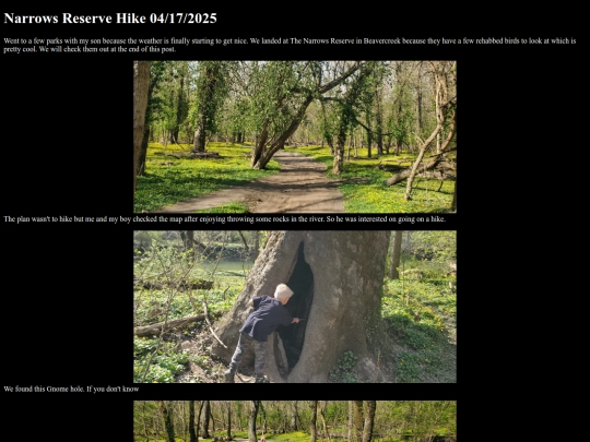 Adventures/NarrowsReserve04172025 screenshot