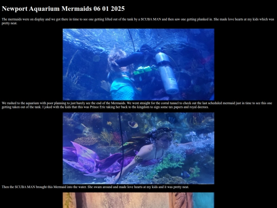 Adventures/NewportAquarium06012025 screenshot