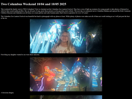 Adventures/TwoColumbusWeekend10042025 screenshot