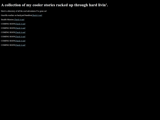 CoolStories/CoolStoriesIndex screenshot