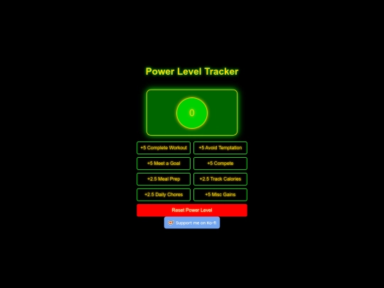 Fitness/ScouterProject/Scouter4 screenshot