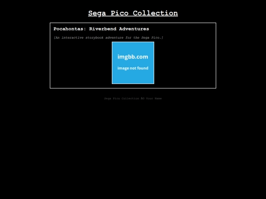 Test pages/gamecollection/pico screenshot