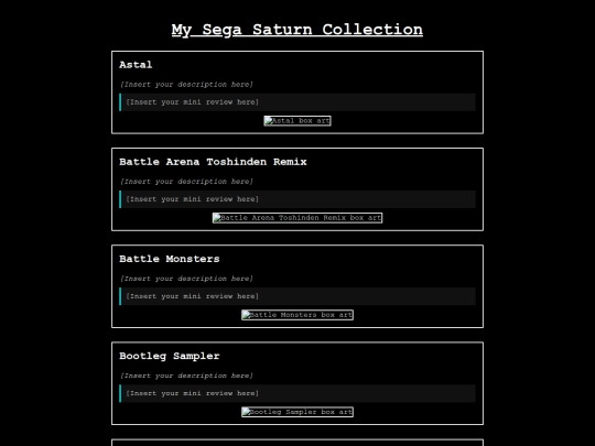 Test pages/gamecollection/saturn screenshot