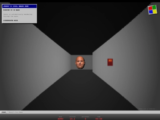 Test pages/games/doomscreensaverii screenshot