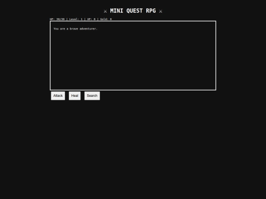 Test pages/games/rpg screenshot