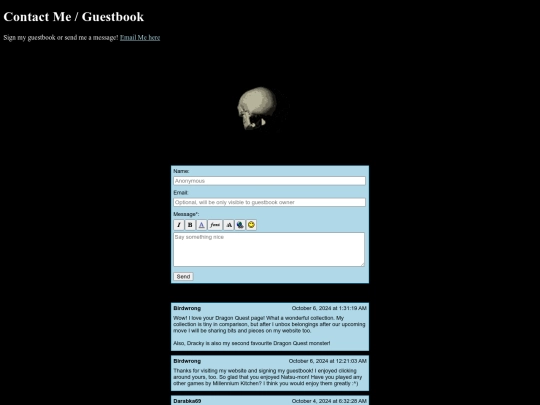 contact screenshot