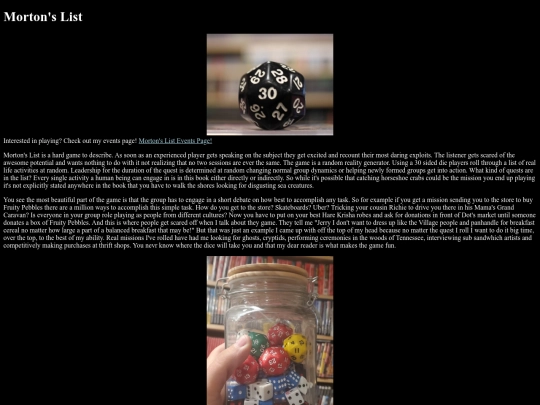 mortonslist screenshot