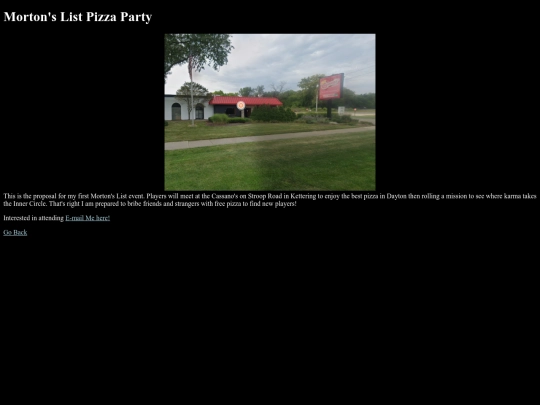 mortonslistpizzaparty screenshot