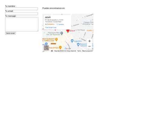 humedales/contacto screenshot
