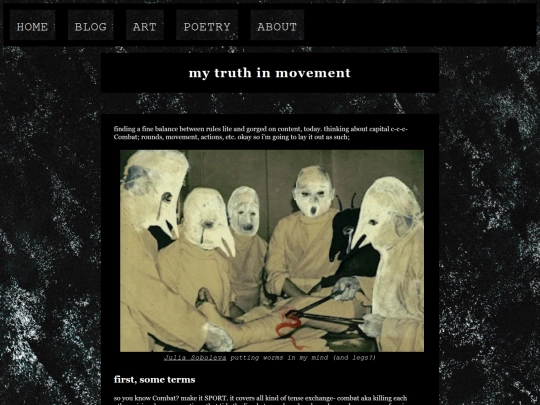 blog/mytruthinmovement screenshot