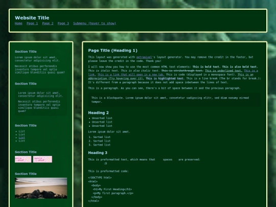 blog screenshot