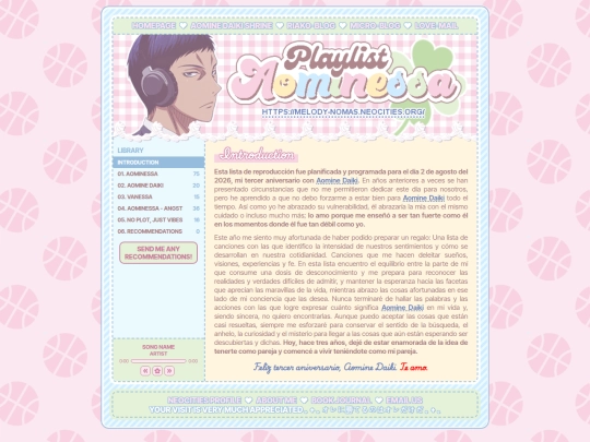 playlist screenshot