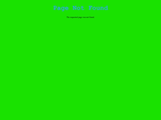 not_found screenshot