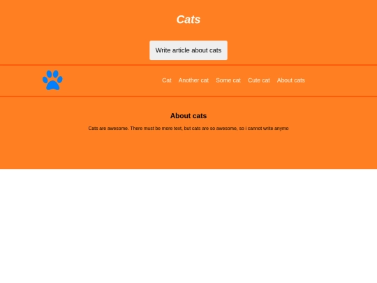 about_cats screenshot