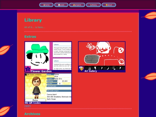 library screenshot