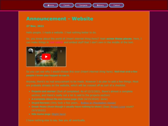 posts/2021-11-27-Anoucement-Website screenshot