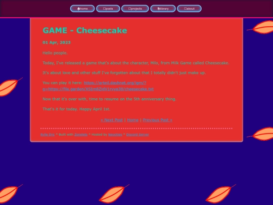 posts/2023-04-01-GAME-Cheesecake screenshot