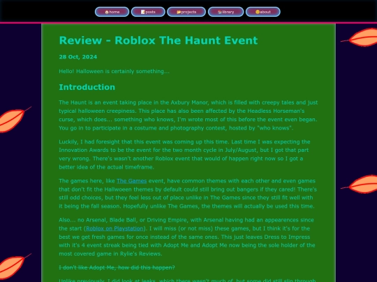 posts/2024-10-28-Review-Roblox-Haunt screenshot