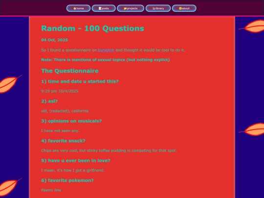 posts/2025-10-04-100-Questions screenshot