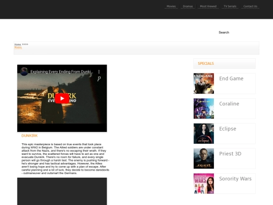 Movies screenshot