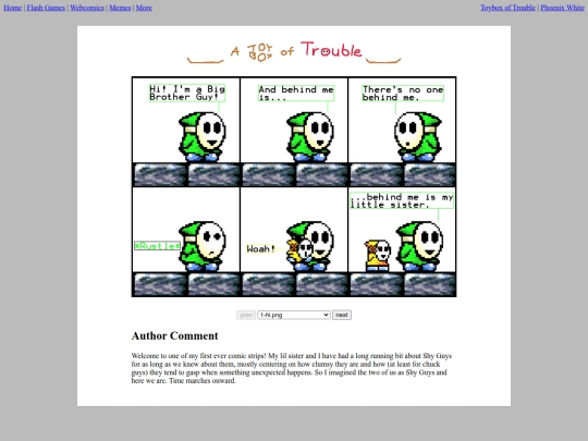 subpages/big/shyguyComics screenshot