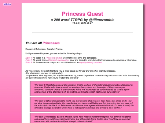 subpages/rpgs/princessQuest screenshot