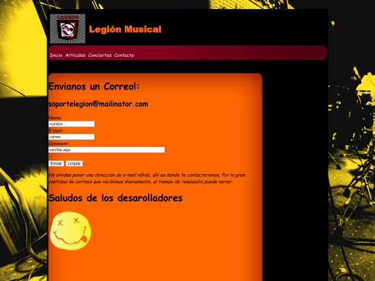 contacto screenshot