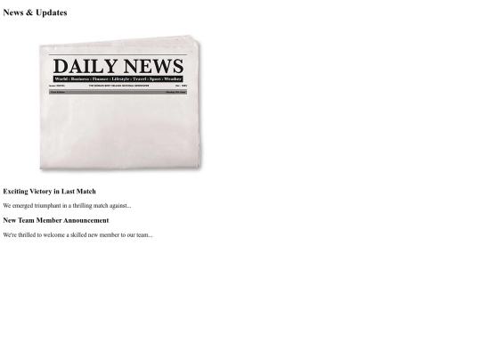 news screenshot