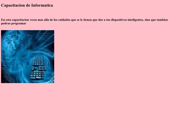 info screenshot