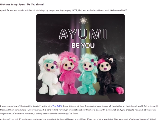 ayumi/aboutayumi screenshot