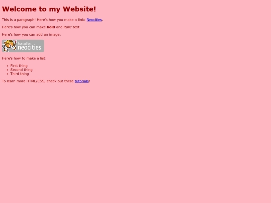 projects screenshot