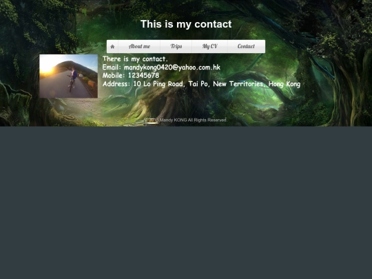 contact screenshot