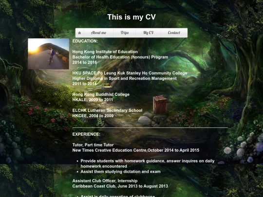 cv screenshot