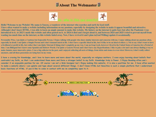 Webmaster screenshot