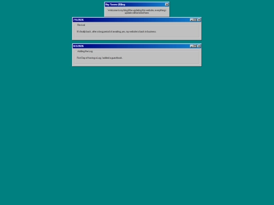 log screenshot