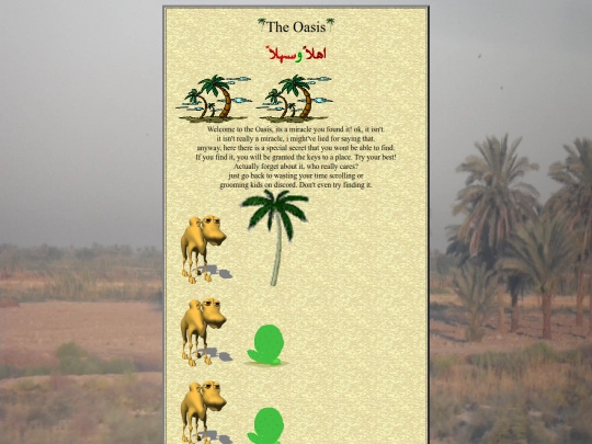 oasis screenshot