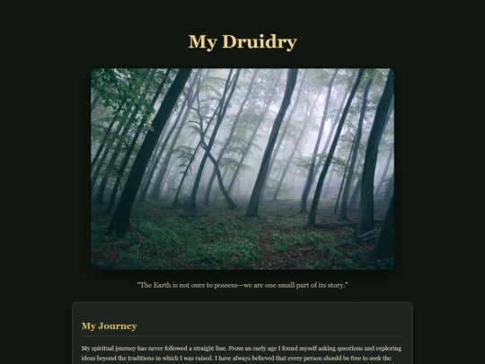 druidry screenshot