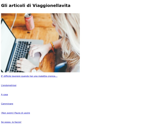articoli screenshot