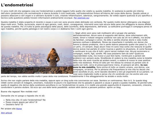 endometriosi screenshot