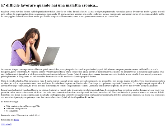 lavoro screenshot