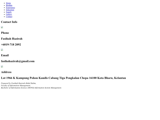 html/contact screenshot