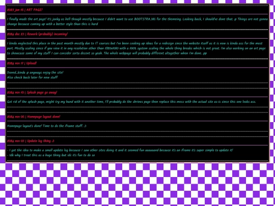 checklist screenshot