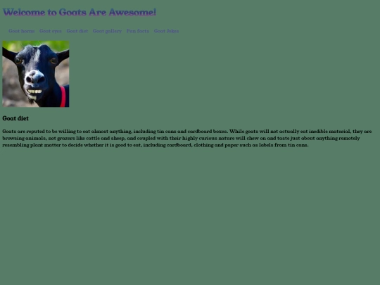 goatdiet screenshot