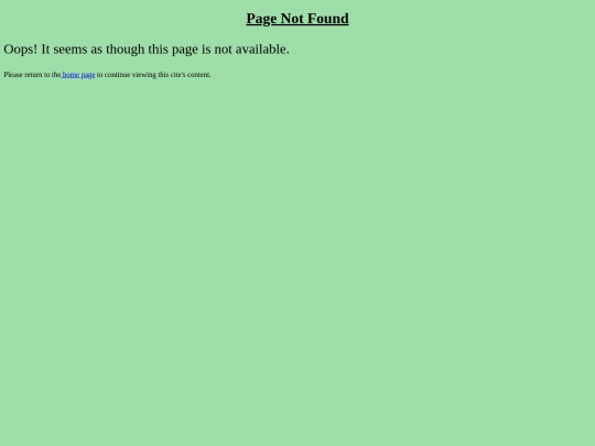 not_found screenshot