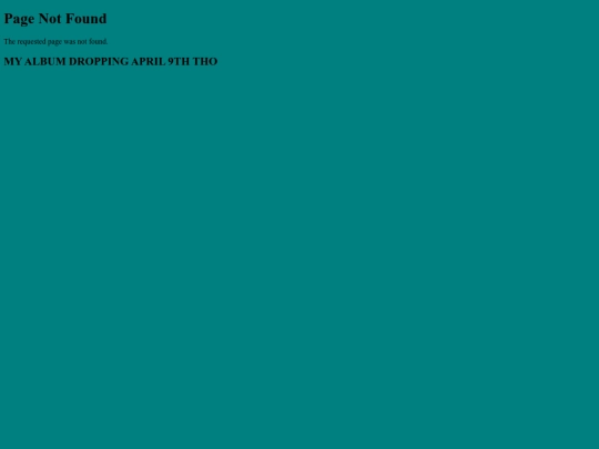 not_found screenshot